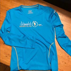 Running tech T-shirt from NYC marathon 2016